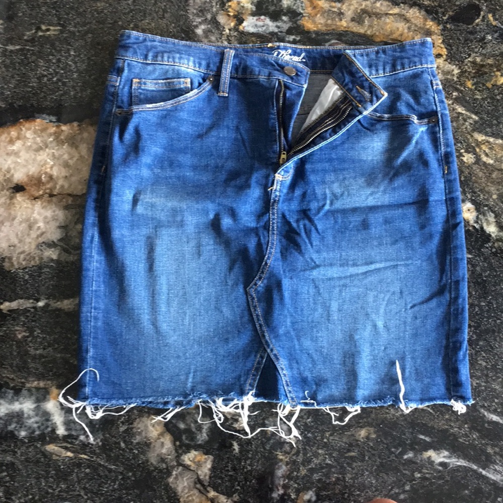 Universal Thread Jean Miniskirt